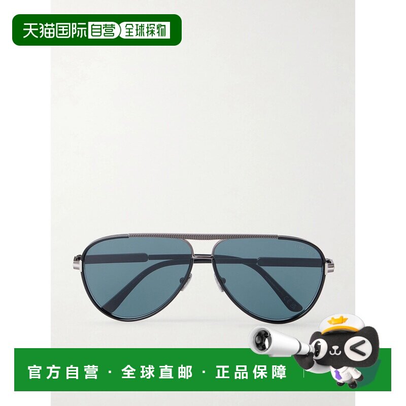1h可退 香港直邮Tom Ford 汤姆 福特 男士 Rupert-02 飞行员金属
