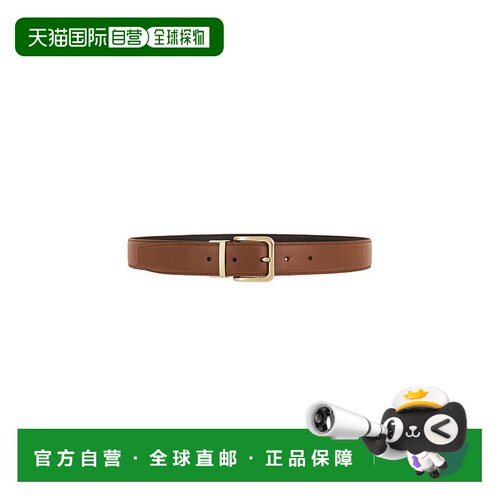 香港直邮VINCE 女士 32mm Alex 双面缝线皮带 VNMB573965231