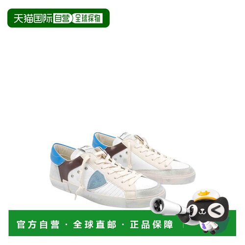 1h可退 欧洲直邮PHILIPPE MODEL 男士休闲鞋 PRLUXP11 AW2025 白