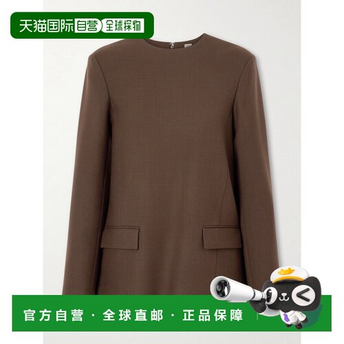 toteme 女士 斜纹布衫 261WRT0709FB0061213BARK【付后1h可退】