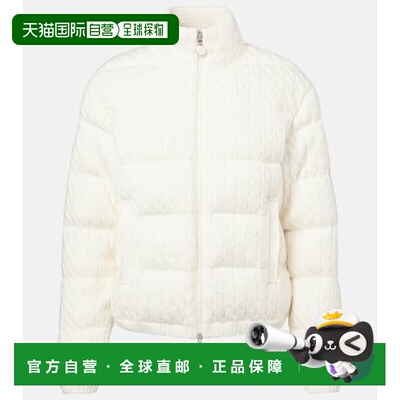 1h可退 香港直邮Moncler 盟可睐 女士 棉混纺羽绒夹克 white白色