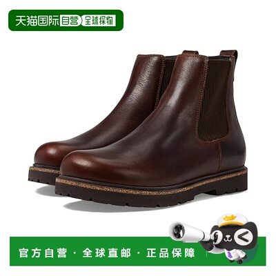 1h可退 香港直邮birkenstock 勃肯 男士 Highwood 深蓝色切尔西靴