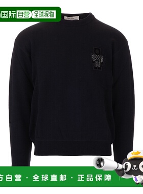 香港直邮Salvatore Ferragamo 圆领针织套衫 121757男装针织衫