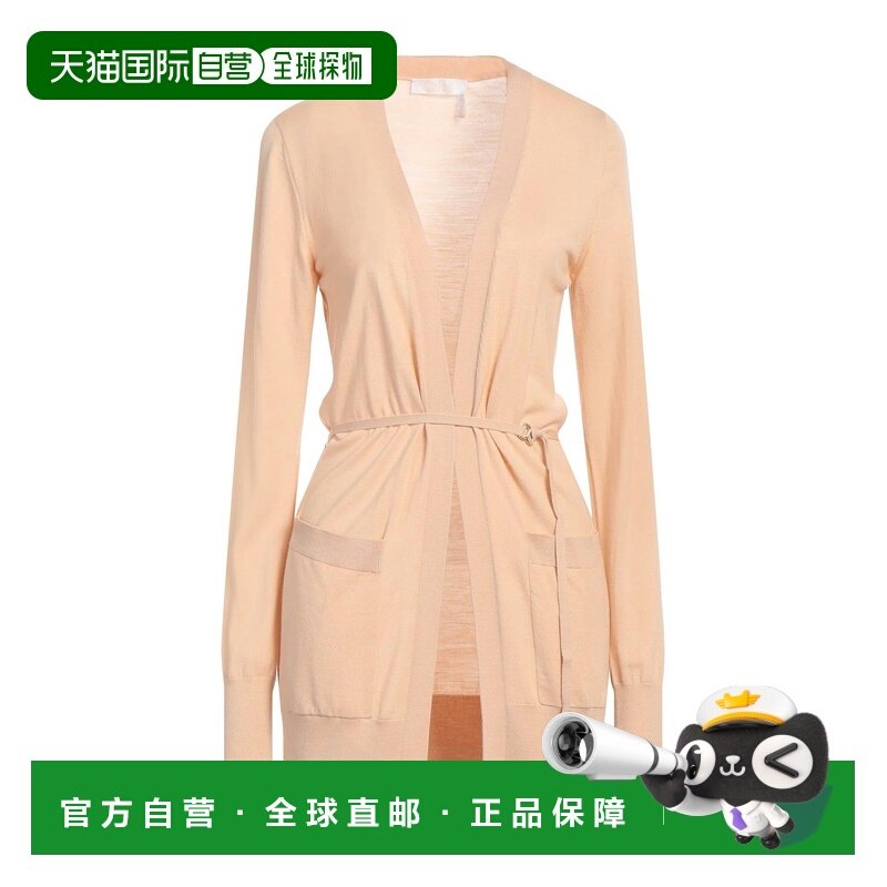 1h可退 香港直邮Chloe 蔻依 女士 针织开衫 beige米色 舒适时尚,女装/女士精品,毛针织衫,淘宝优惠券,粉丝福利购,淘宝优惠卷
