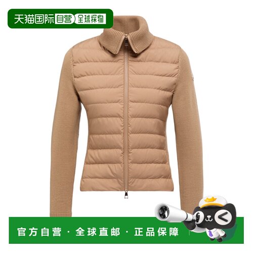 1h可退 Moncler 拉链羊毛开衫 L20939B00069M1131长袖针织