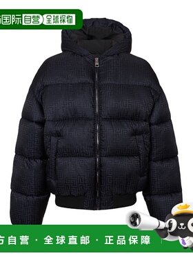 香港直邮Balmain PB Labyrinthe 交织字母提花棉服 DH1TP160XB11