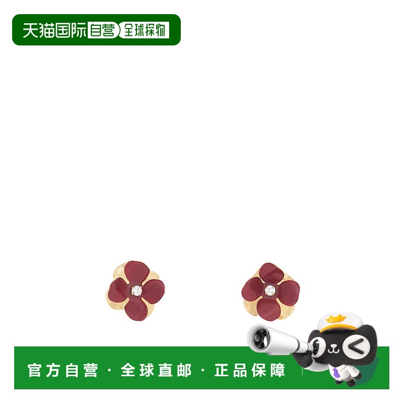 香港直邮Marni 珐琅花朵耳钉 ORMV0634A0P6527