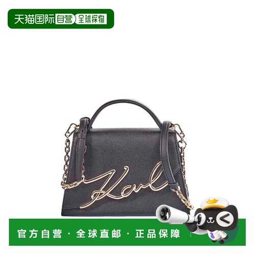 欧洲直邮KARL LAGERFELD 女士斜挎包 A1W30036992 CO 黑色 K/Sign