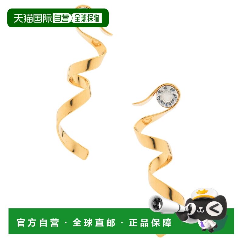 1h可退 香港直邮Dries Van Noten 德赖斯 范诺顿 女士 缎带耳环 2