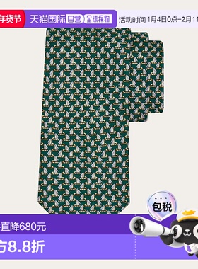 1h可退 欧洲直邮菲拉格慕 25秋冬 351325 789063 男士 领带