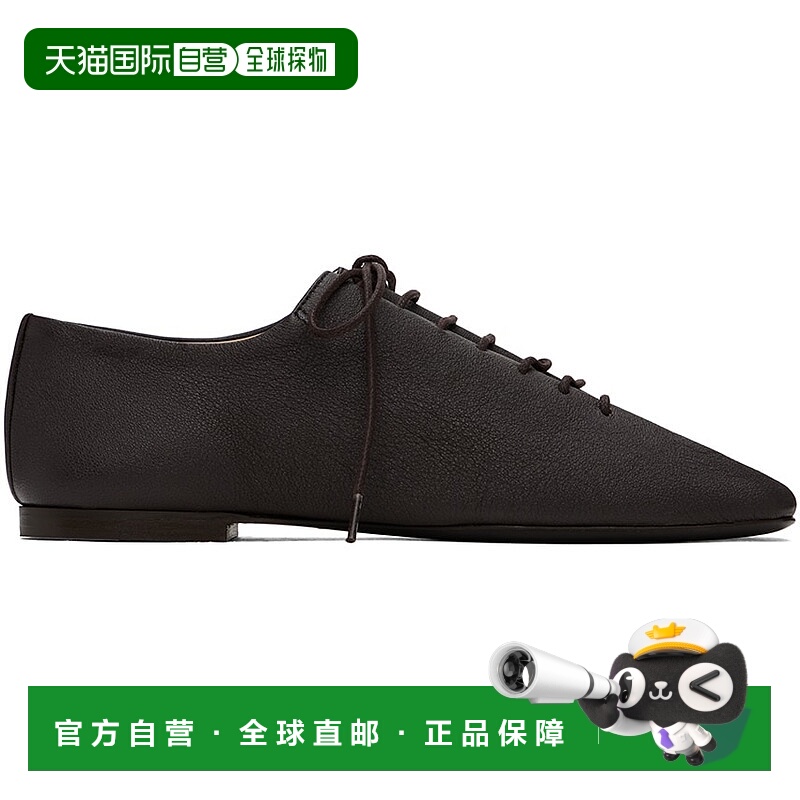 香港直邮Lemaire 女士 棕色 Souris Flat Classic 德比鞋 FO0058L