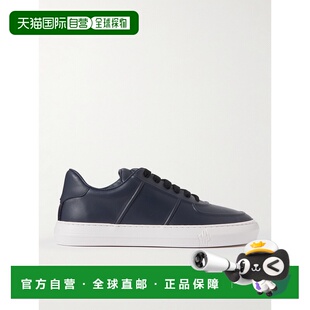 香港直邮Moncler 盟可睐 男士 Neue York Logo-Appliqued 皮质运