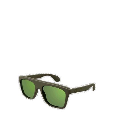 自营Gucci 几何框太阳镜 GG1570S古驰正品百搭显脸小高级感