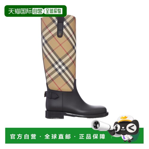 Burberry 圆头长筒靴 81351951 【付后1h可退】