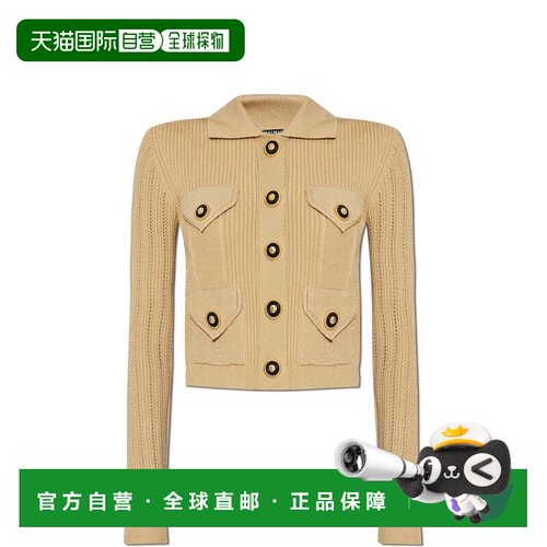香港直邮BALMAIN 女士针织衫 EF1KL150KI100DC AW【付后1h可退】