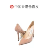 Прямая почтовая рассылка в Гонконге Jimmy Choo Love, туфли на высоком каблуке LOVE100PWJBALLETPINK, кожа с острым носком