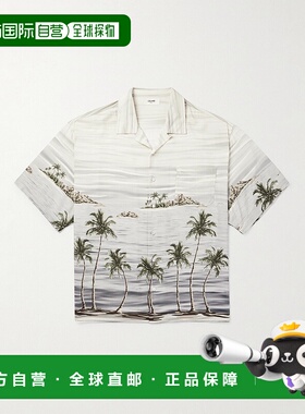 1h可退 香港直邮Celine 思琳 男士 短袖衬衫 2C946158Y grey灰色