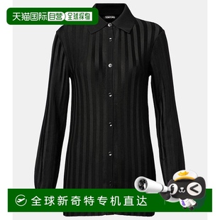 女士 汤姆 福特 针织条纹衬衫 香港直邮Tom 1h可退 Ford
