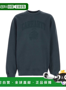 1h可退 香港直邮CARHARTT WIP 男士 Pond Corps 蓝色棉质褪色设计