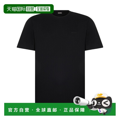 香港直邮Zegna/杰尼亚 男士 圆领T恤 26FW 【付后1h可退】