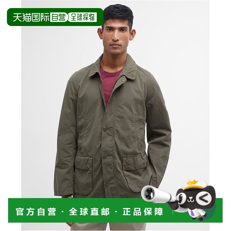 香港直邮Barbour 巴伯尔 男士 Ashby 休闲夹克  舒适时尚