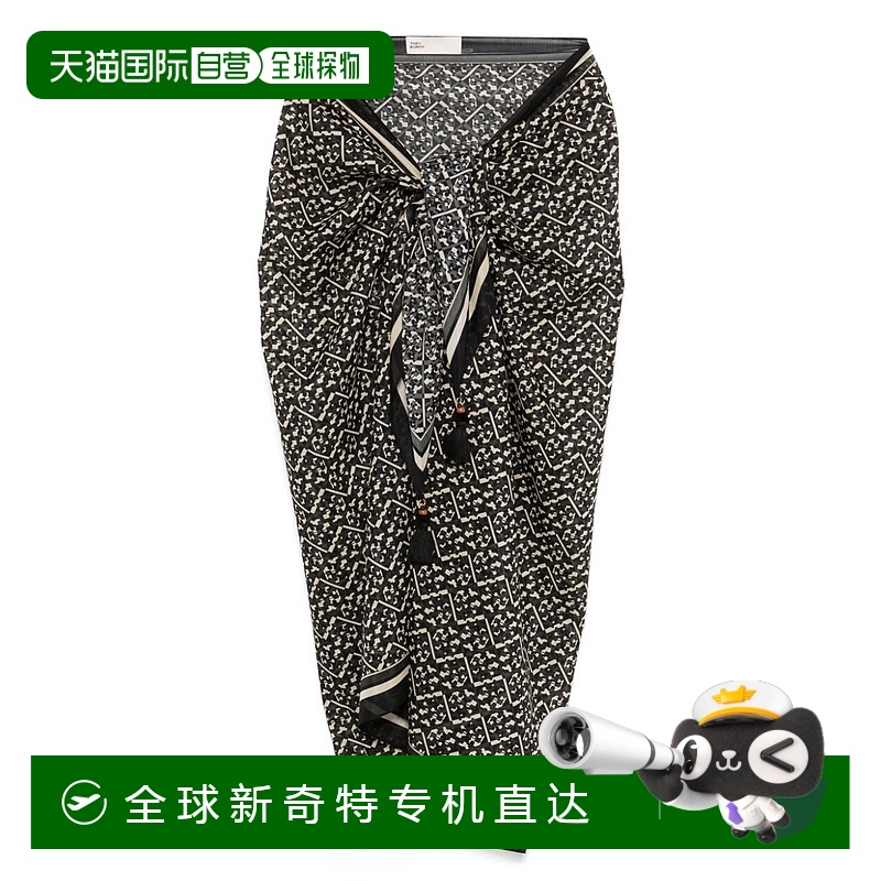 1h可退 欧洲直邮tory burch 女士 围巾披肩真丝