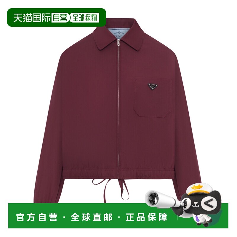香港直邮PRADA 女士西服 P8044187PSOOOF0403 CO 红色 长袖休闲夹