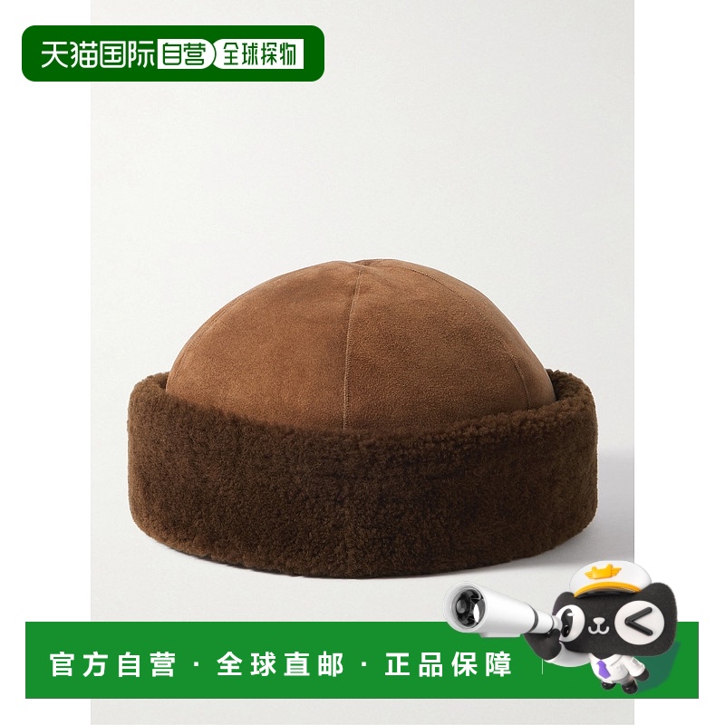 香港直邮Loro Piana 诺悠翩雅 男士 Lys 毛羊皮小便帽 FAO4944
