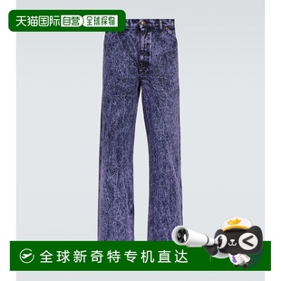 000268 香港直邮Marni 玛尼 男士 低腰直筒牛仔裤