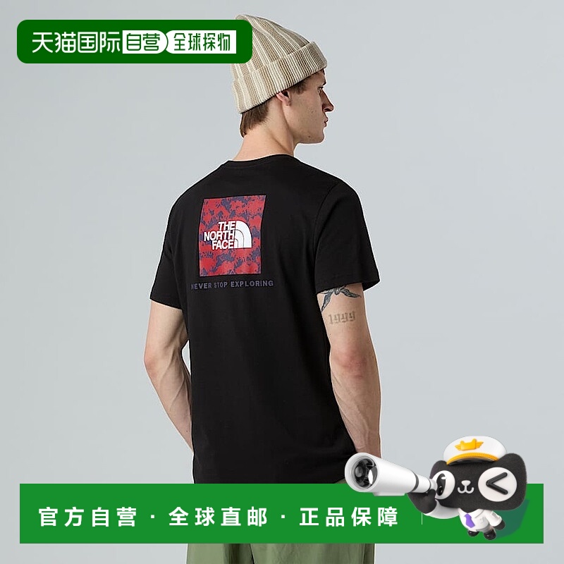 自营欧洲直邮北面 NSE Box Raku Horse Infill男士T恤 THE NORTH