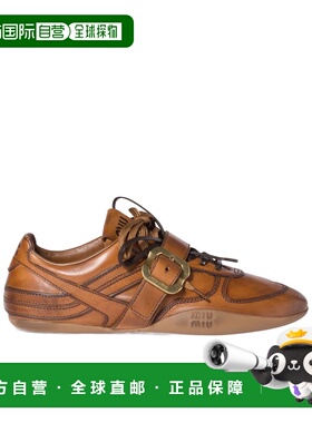 香港直邮Miu Miu 带扣运动鞋 5E549E537FA005德训鞋