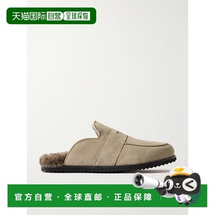 皮毛内里绒面革便鞋 香港直邮Mr David 男士 MPF242053SABBIA