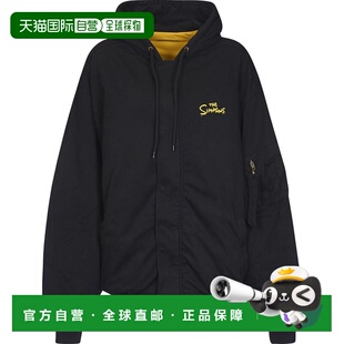 1h可退 香港直邮Balenciaga 巴黎世家 男士 THE SIMPSONS 连帽衫