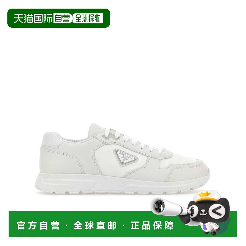 香港直邮Prada/普拉达 男士 Prax 2.0 Re-Nylon 和皮革运动鞋 cro