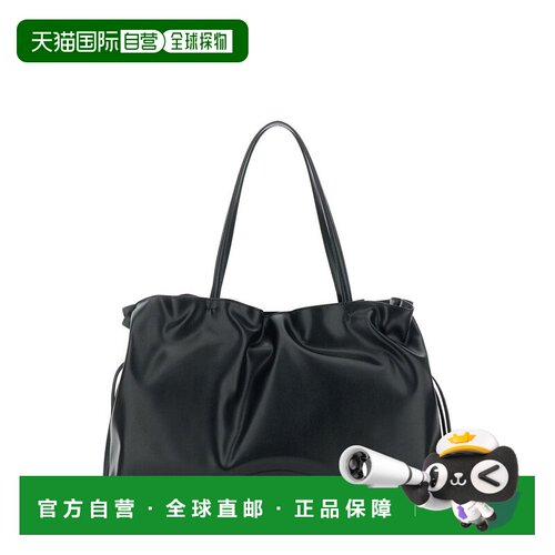1h可退 香港直邮Tory Burch 托里 伯奇 女士 Ella 再生抽绳手提袋