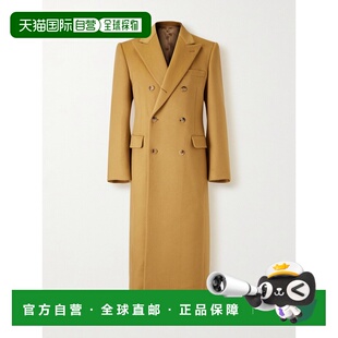 1h可退 Celine 思琳 男士 Colonne 双排扣羊绒大衣 RM05C