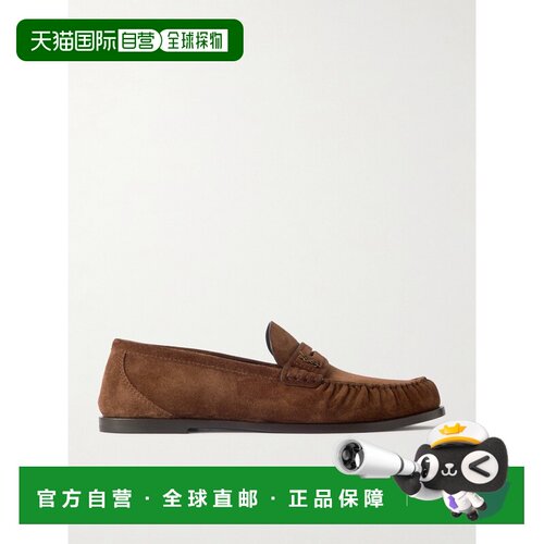 Saint Laurent 圣罗兰 男士 Laurent 麂皮乐福鞋 8211732男鞋