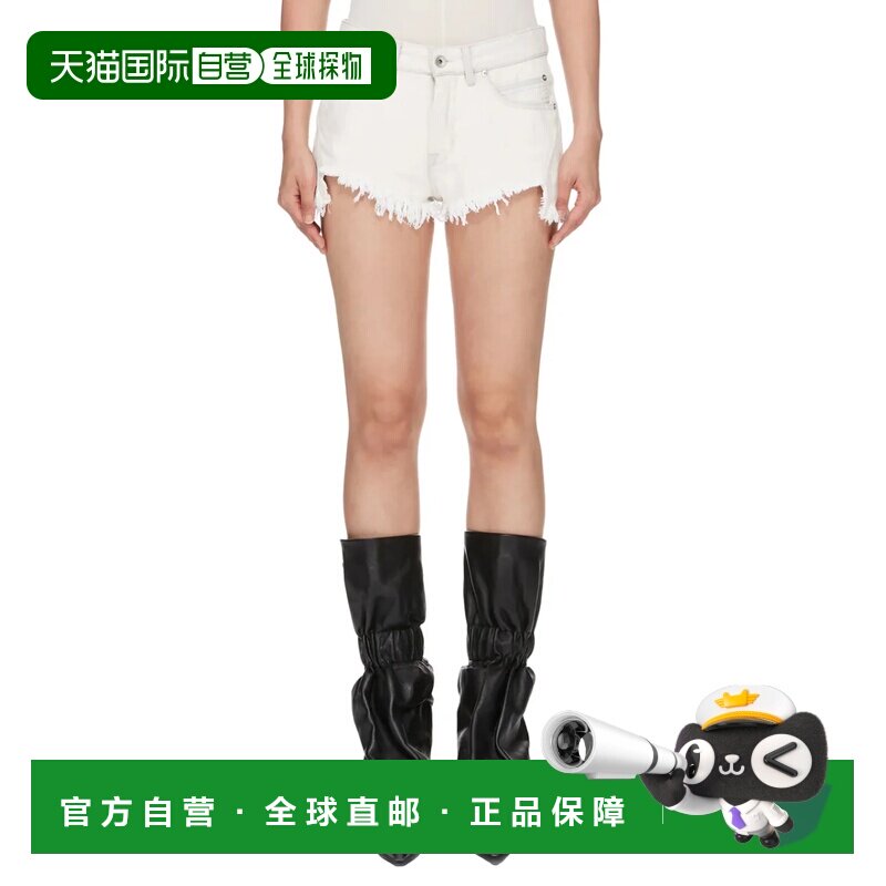 香港直邮rickowens瑞克 欧文斯女士牛仔短裤 【付后1h可退】