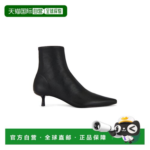 1h可退 香港直邮Simkhai 女士 Joni 弹力皮质脚踝靴 525S021STLEA