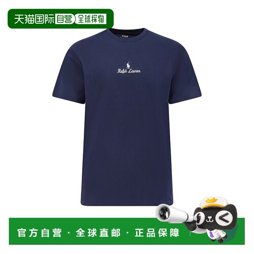 香港直邮Polo Ralph Lauren Polo 拉夫 劳伦 男士 標誌刺繡圓領 T