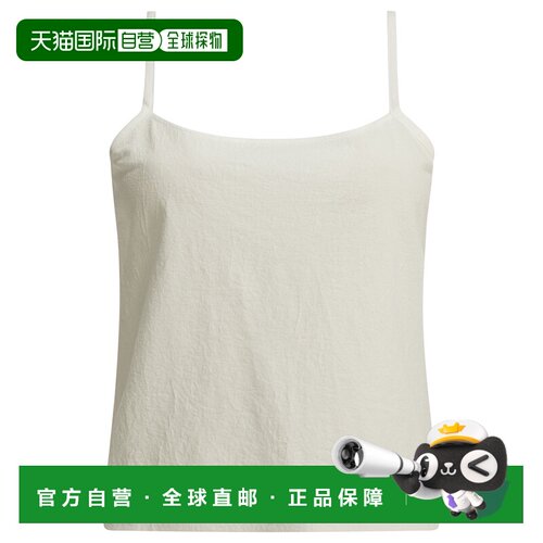 香港直邮KHAITE 女士T恤 181281012100WHITE 白色背心 AW2026