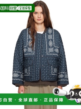 1h可退 香港直邮Weekend Max Mara 女士 海军蓝 Jader 夹克 25250