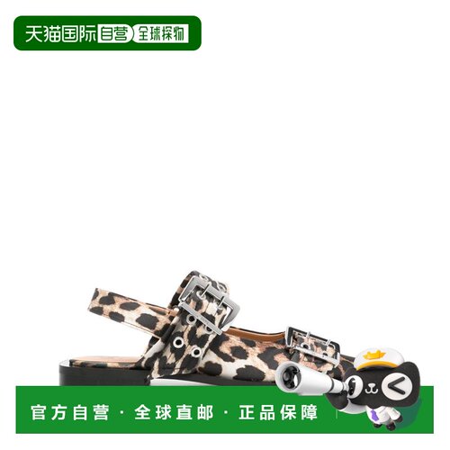 1h可退 香港直邮GANNI 女士休闲鞋 S2947943 AW2025 黄色 BUCKLE