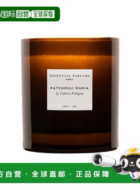 欧洲直邮Essential Parfums基本香氛室内香薰蜡烛270g #狂热广藿