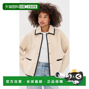 1h可退 香港直邮ANINE BING 女士 Camden 夹克 beige米色 舒适时