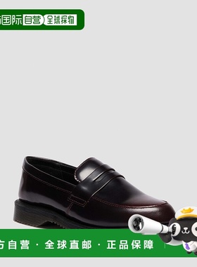 自营欧洲直邮DrMartens马丁大夫 Temara女士黑色红色Arcadia皮革