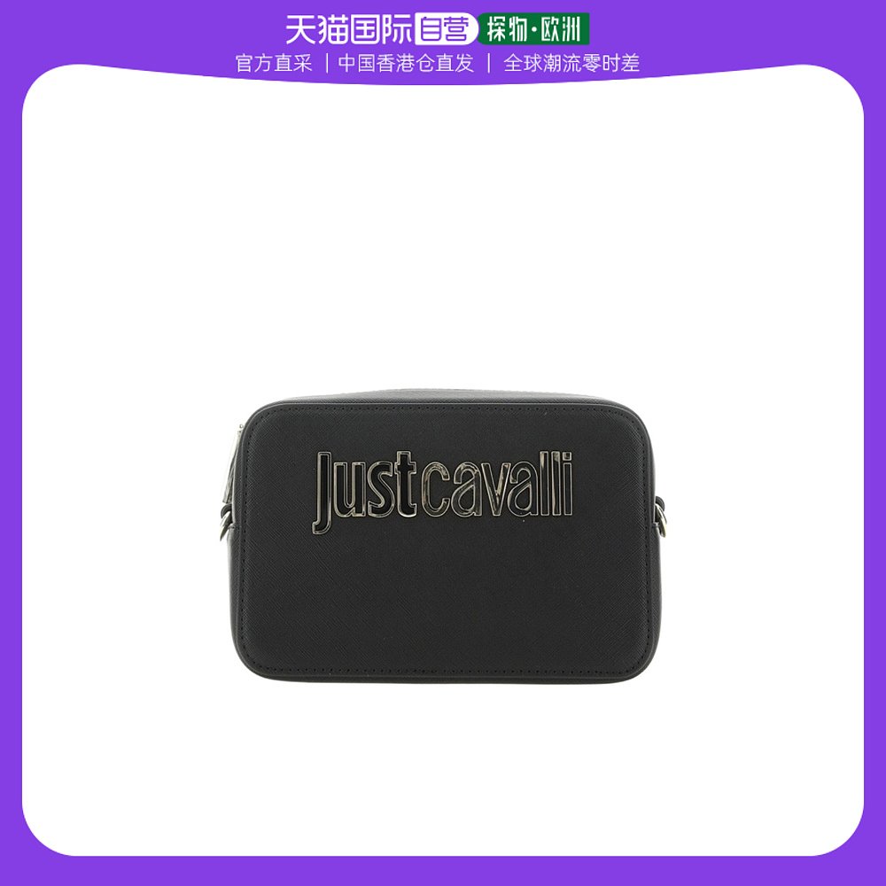 香港直邮Just Cavalli 徽标手拿包 75RA4BB3ZS766