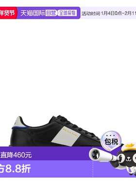 1h可退 香港直邮Paul Smith 男士 黑色牛皮运动鞋 M2SDVR58PLEA79
