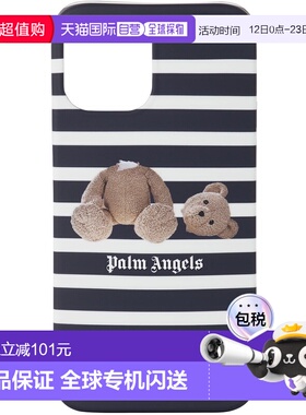 1h可退 香港直邮Palm Angels 棕榈天使 女士 蓝色 & 白色徽标 iPh