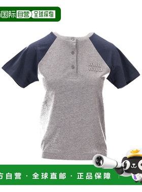 1h可退 香港直邮Miu Miu 短袖上衣 MJNA181842SOOO